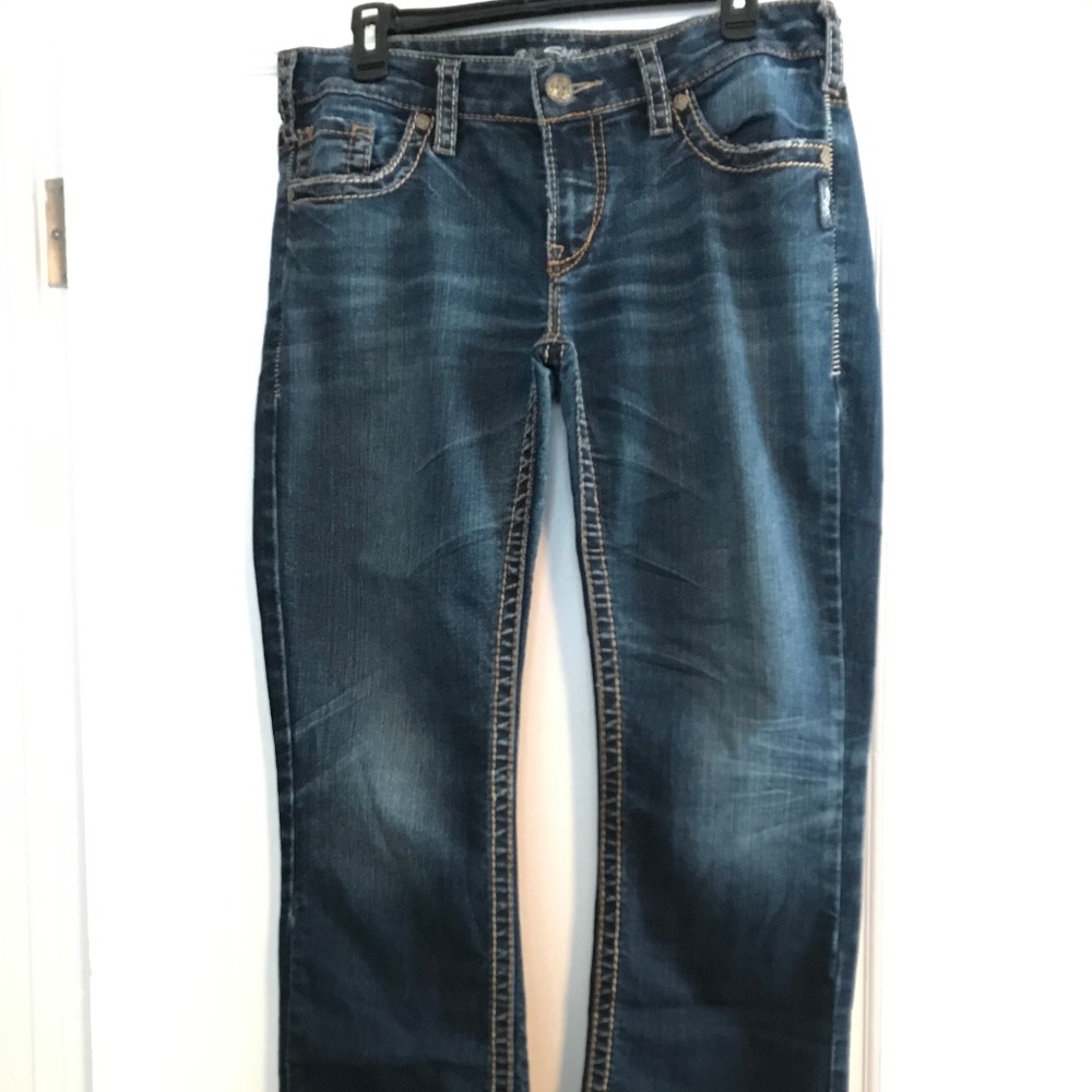 Silver Jeans Aiko Bootcut Dark Wash W31 L35